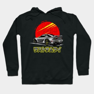 Mazda Rx7 Grey Hoodie